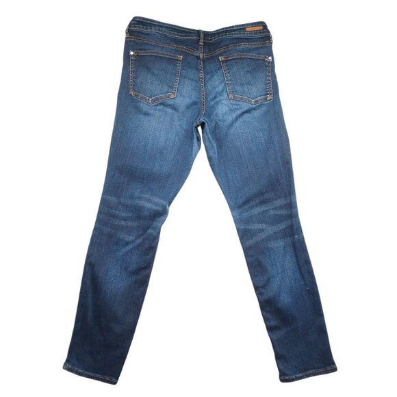 Pilcro and the Letterpress Jeans Womens 32 Stretch Skinny Mid Rise Denim Pants - Picture 5 of 9